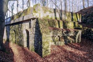 Ligne Maginot - FOND DAGOT (55° DI) - (PC de Secteur) - Le premier bâtiment coté Ouest