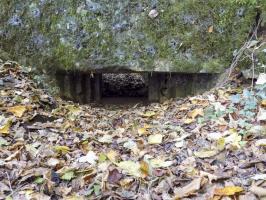 Ligne Maginot - 30A - COTE SAINT MARTIN - (Blockhaus pour canon) - Face frontale, créneau AC