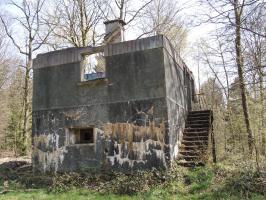 Ligne Maginot - MF14 - Q - BOUCHON DE LA GRENOUILLE - (Poste GRM - Maison Forte) - Face gauche