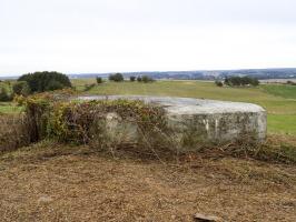 Ligne Maginot - F - LA MACHERE - (Blockhaus pour canon) - L'arrière droite