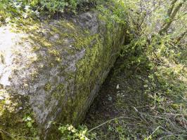 Ligne Maginot - BB305 - LA BOULETTE SUD - (Observatoire d'artillerie) - Face frontale