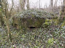 Ligne Maginot - E - CÔTE DU RÛ SUD - (Blockhaus pour arme infanterie) - Faces frontale et gauche