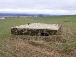 Ligne Maginot - P5 - PORTE DE GARDE - (Blockhaus pour arme infanterie) - Face gauche