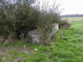 Ligne Maginot - MAYERSBUSCH - (Blockhaus pour arme infanterie) - La façade arrière.