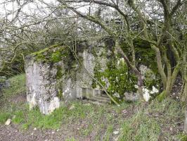 Ligne Maginot - MAYERSBUSCH - (Blockhaus pour arme infanterie) - La façade de tir.