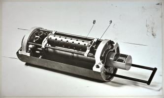 Ligne Maginot - Périscope type N - Caisse étanche de transport-stockage - Périscope rangé. Extrait de la notice provisoire de 1935