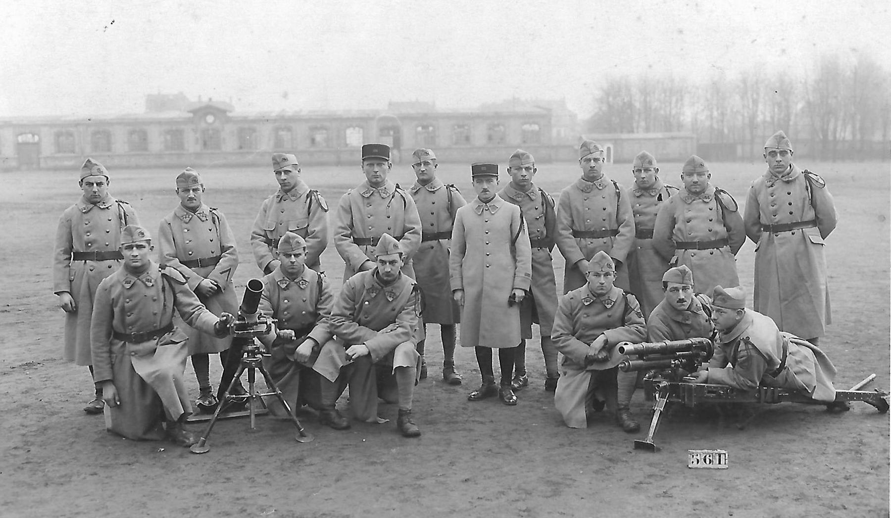 Ligne Maginot - 152 RI - Hommes du 152 RI vers 1935