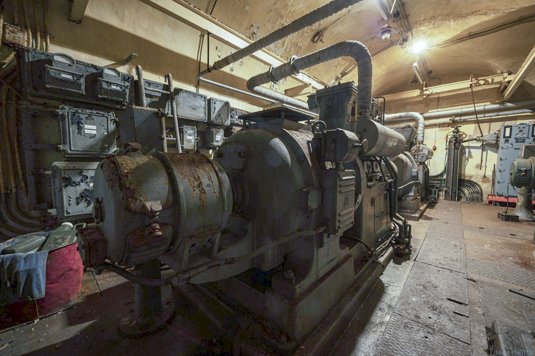 Ligne Maginot - JANUS - (Ouvrage d'artillerie) - Usine électrique