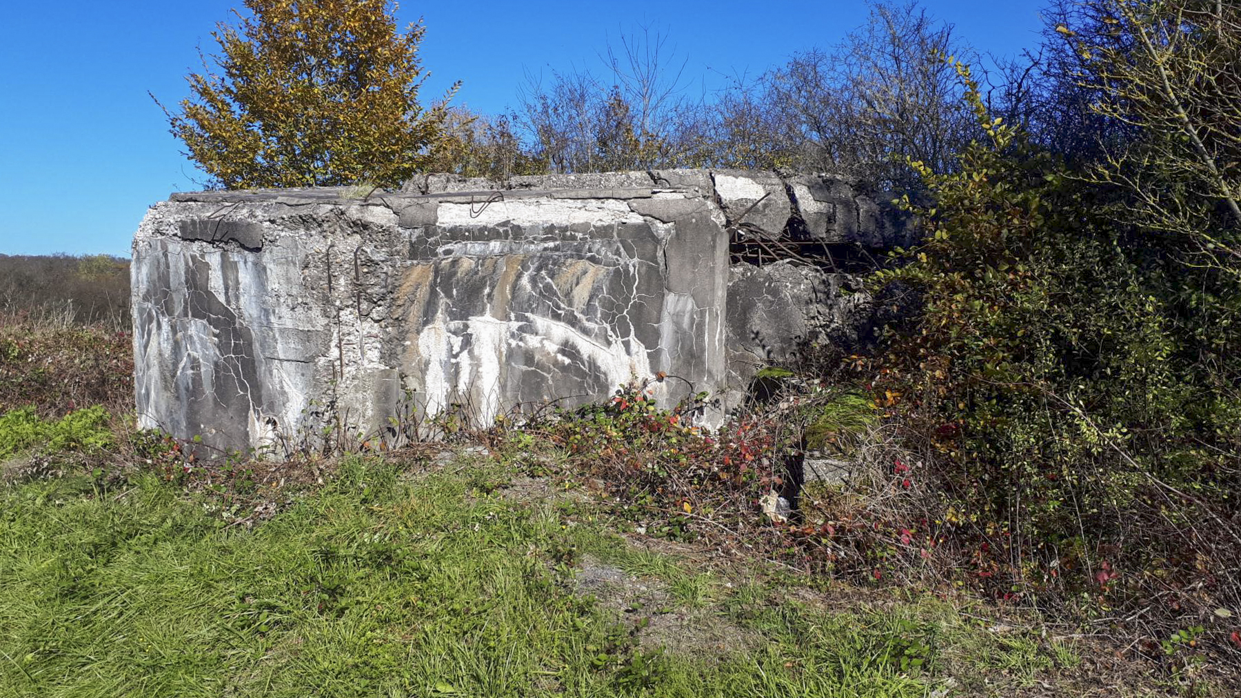 Ligne Maginot - C15N - LA BARRIERE 1 - (Blockhaus pour canon) - L'entrée du personnel