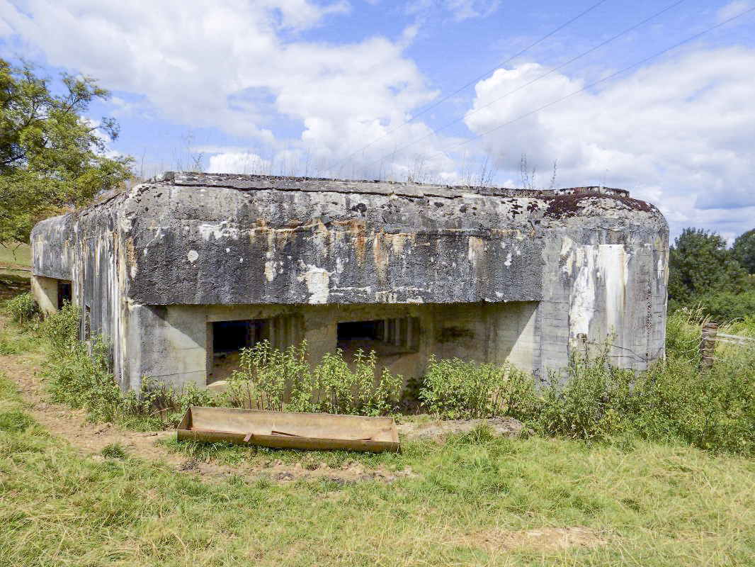 Ligne Maginot - 107 - LONGUES ORGIERES - (Blockhaus lourd type STG / STG-FCR - Double) - Face droite