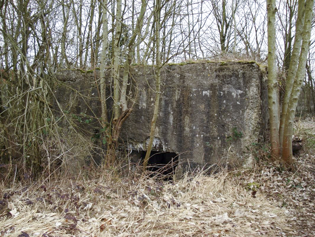 Ligne Maginot - 211 - FAUBOURG DE CASSINE - (Blockhaus pour canon) - L'entrée du blockhaus