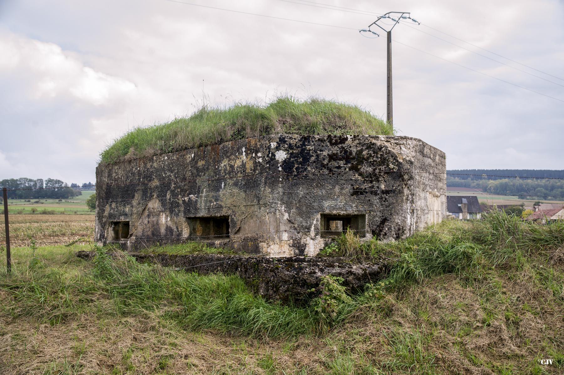 Ligne Maginot - A - LA MALADRERIE - (Blockhaus pour canon) - 