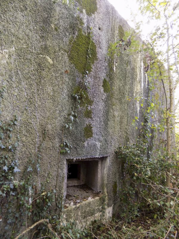Ligne Maginot - 300 - CANAL DES ARDENNES - (Blockhaus pour arme infanterie) - Face frontale