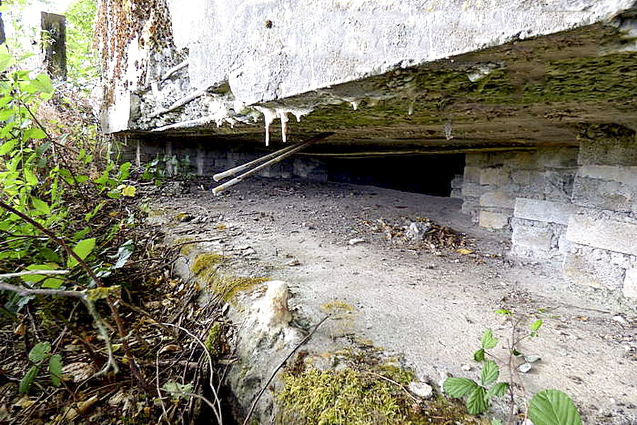 Ligne Maginot - PFAFFENBUSCH 3 - (Observatoire d'infanterie) - L'observatoire est construit en briques