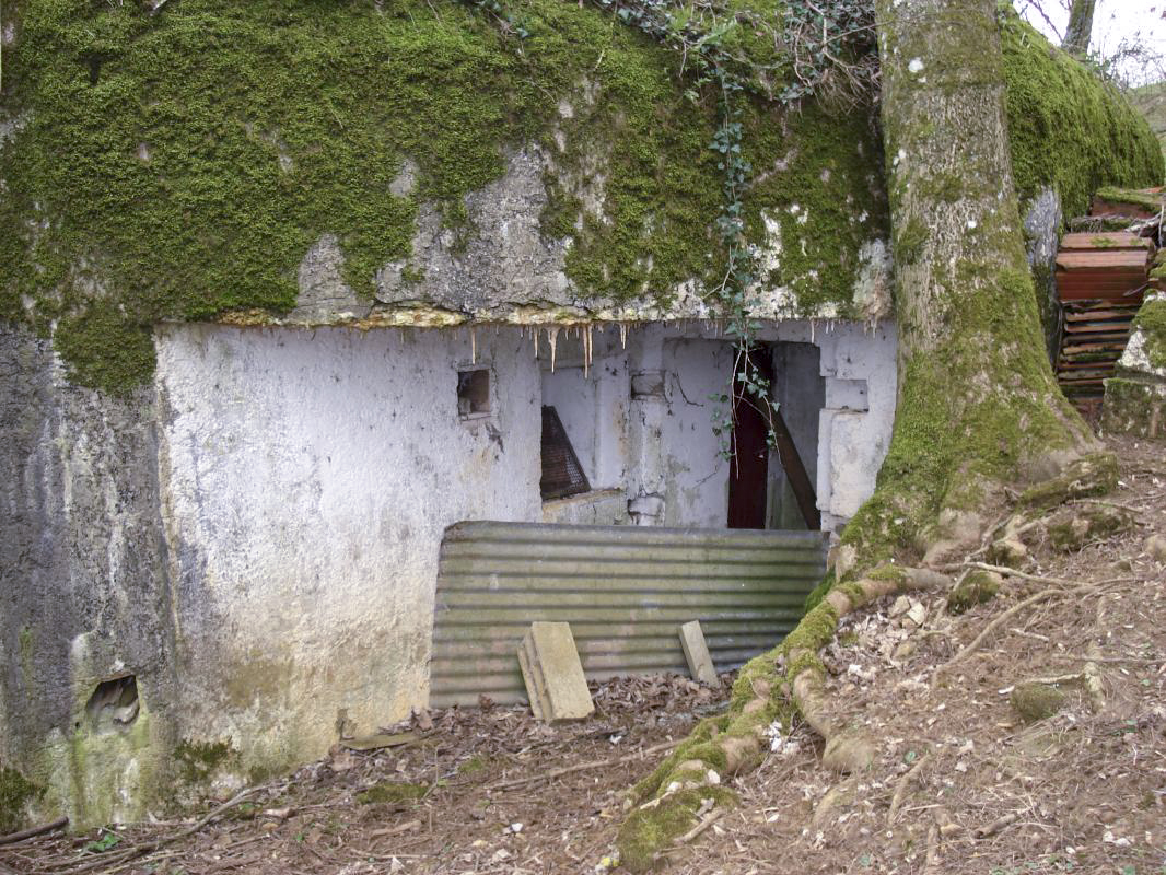 Ligne Maginot - 163 - COTE DE LA VALLIERE - (Blockhaus lourd type STG / STG-FCR - Simple) - L'entrée