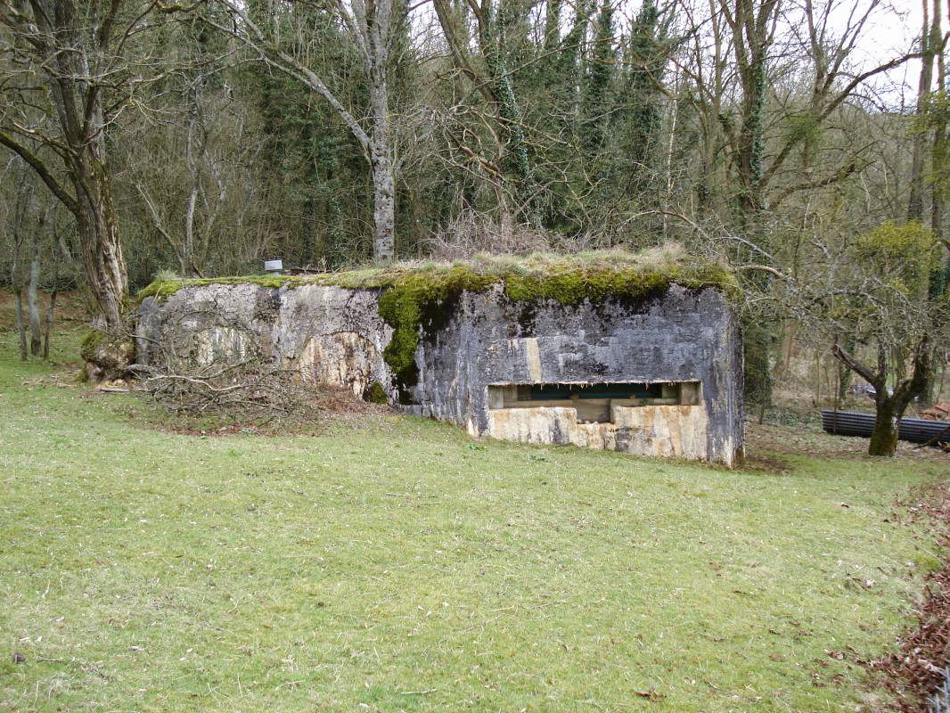 Ligne Maginot - 163 - COTE DE LA VALLIERE - (Blockhaus lourd type STG / STG-FCR - Simple) - Façade d'observation