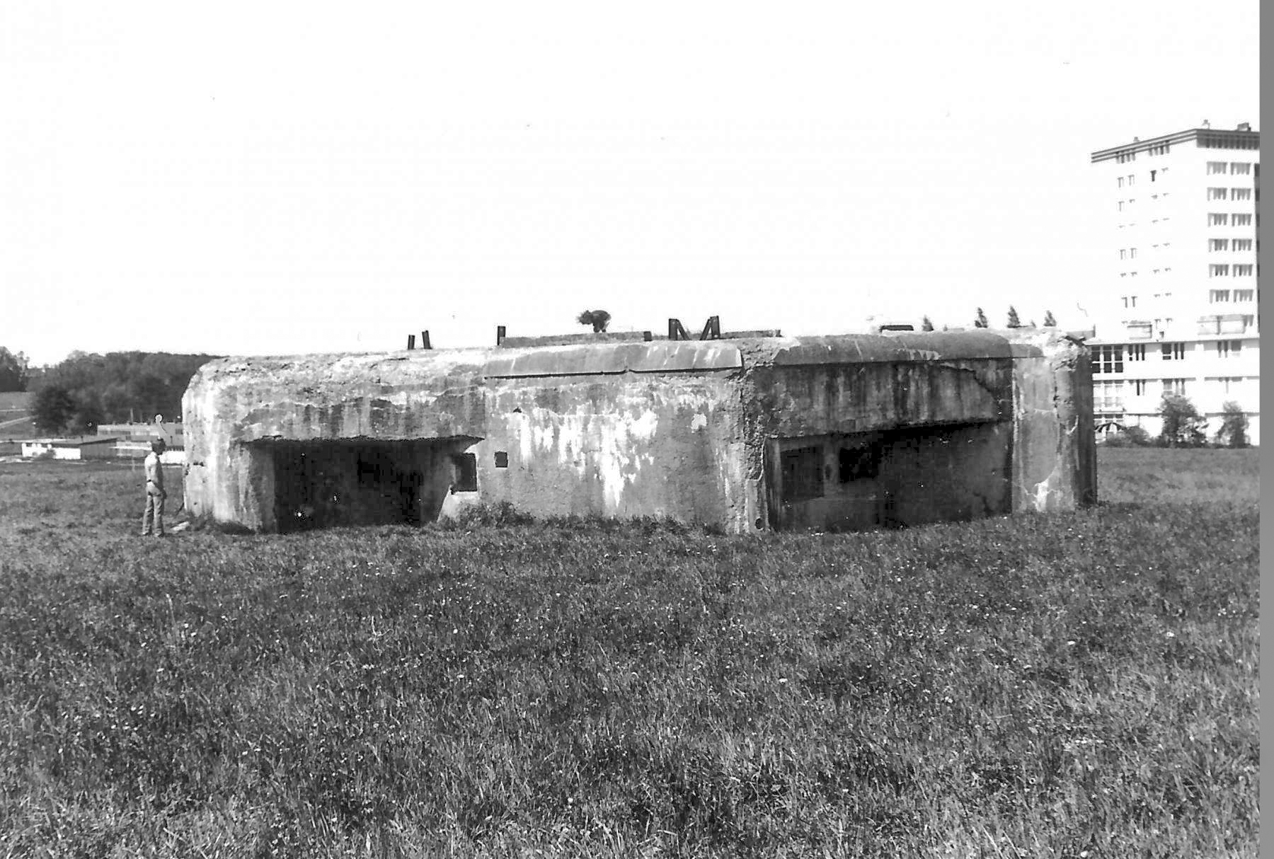 Ligne Maginot - 104 - SEDAN SUD - (Blockhaus lourd type STG / STG-FCR - Double) - Le blockhaus dans les années 1980