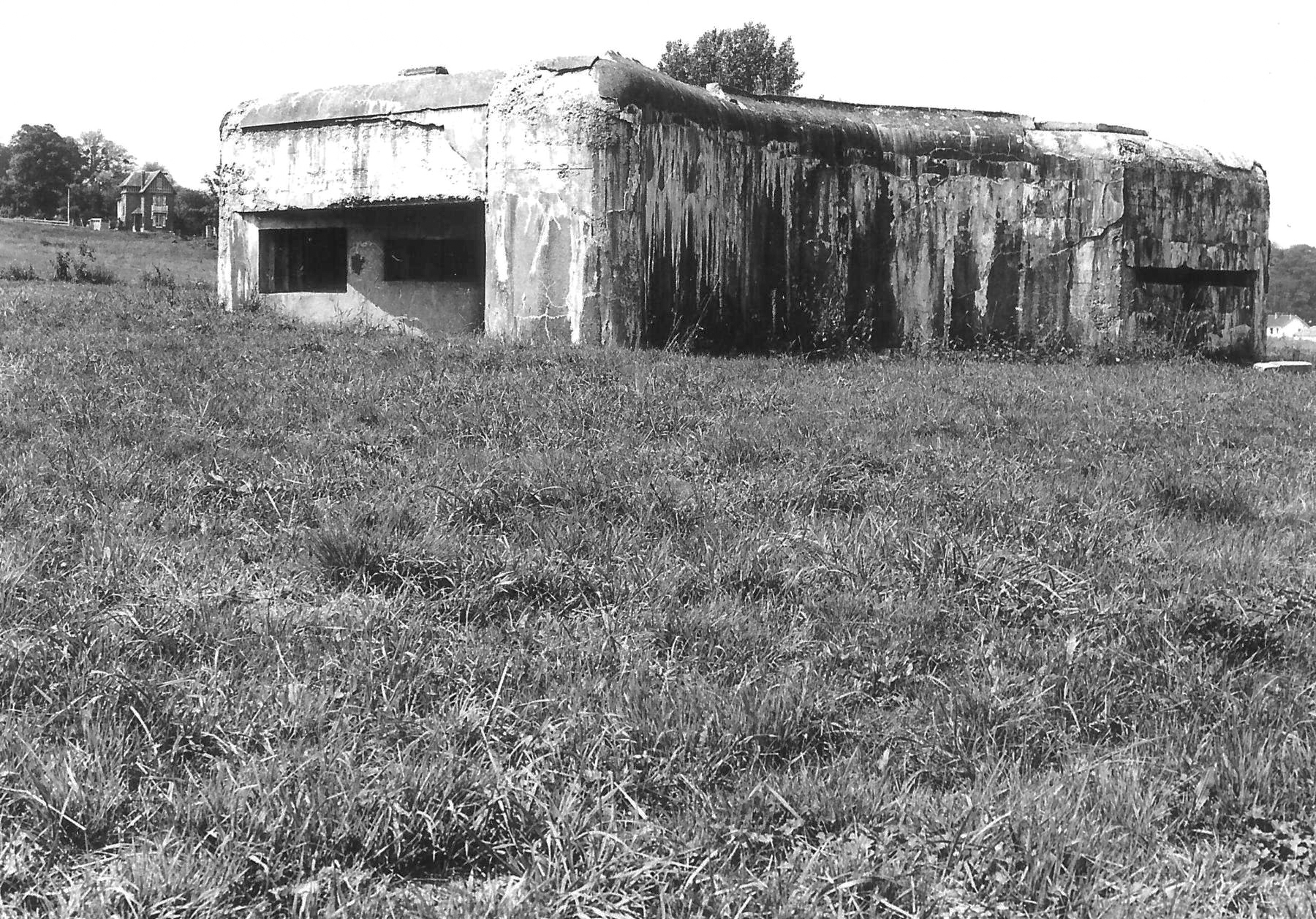 Ligne Maginot - 104 - SEDAN SUD - (Blockhaus lourd type STG / STG-FCR - Double) - Le blockhaus dans les années 1980