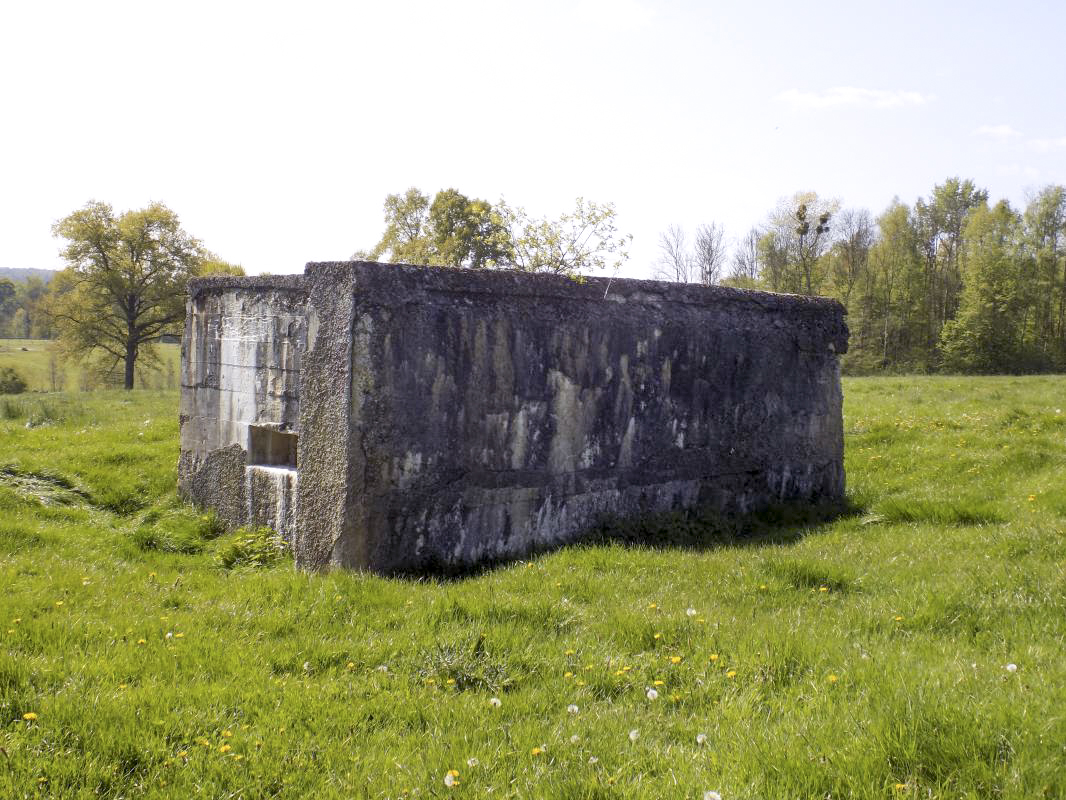 Ligne Maginot - 202 - LA NIVRAGNE EST - (Blockhaus pour canon) - Faces frontale et gauche