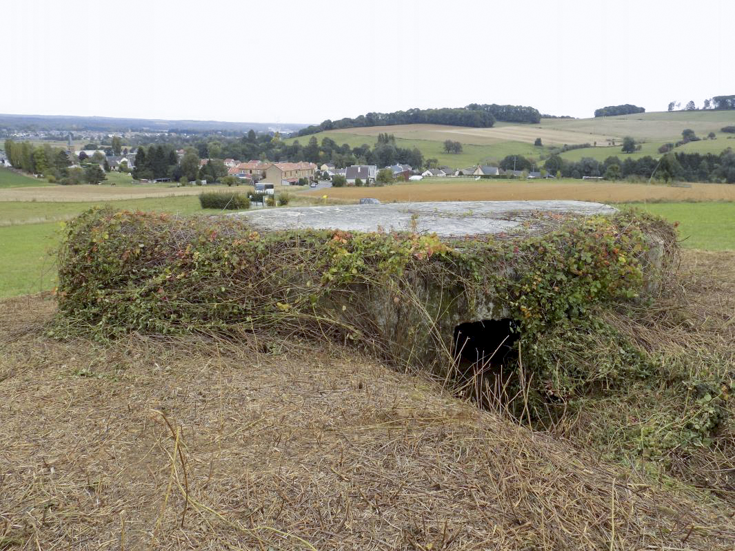 Ligne Maginot - F - LA MACHERE - (Blockhaus pour canon) - Entrée, vers Pont Maugis, puis Bazeilles