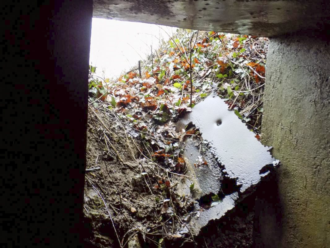 Ligne Maginot - CHAUMONT (SOUS-SECTEUR SEDAN - 147° RIF) - (PC de Sous-Secteur) - L'entrée sud