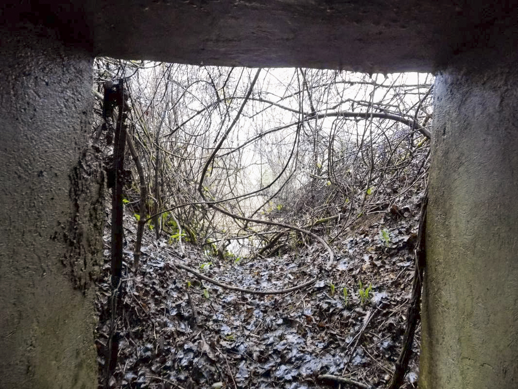 Ligne Maginot - CHAUMONT (SOUS-SECTEUR SEDAN - 147° RIF) - (PC de Sous-Secteur) - L'entrée nord