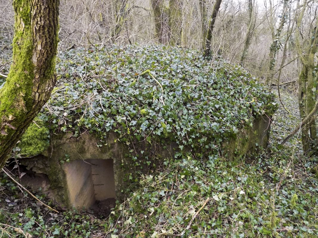 Ligne Maginot - E - CÔTE DU RÛ SUD - (Blockhaus pour arme infanterie) - L'entrée droite