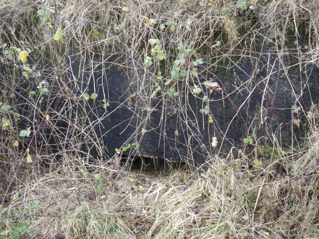 Ligne Maginot - K - FERME DU MOULIN - (Blockhaus pour canon) - Face frontale