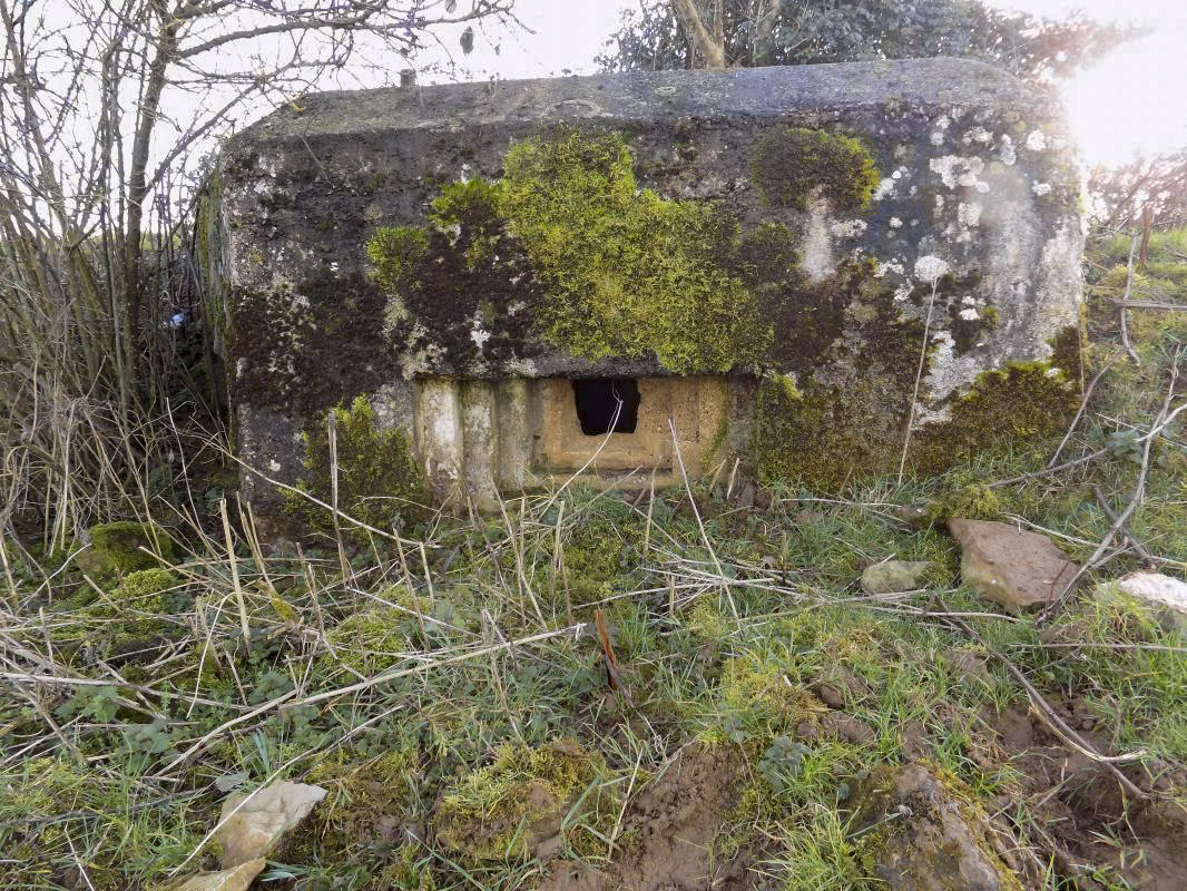 Ligne Maginot - R2 - RESERVOIR DU PAQUIS CENTRE - (Blockhaus pour arme infanterie) - Face Frontale