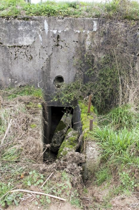 Ligne Maginot - TIERGARTEN 5 - (Blockhaus pour arme infanterie) - L'entrée