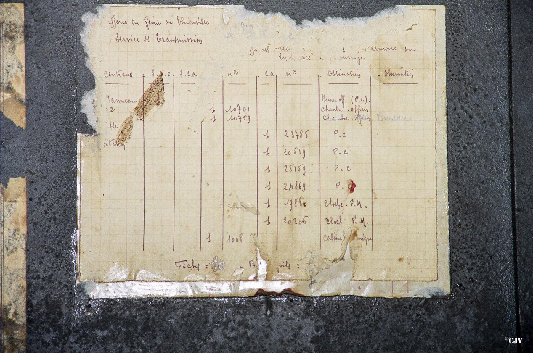 Ligne Maginot - HETTANGE GRANDE - X8 (QUARTIER ROUSSY - III/168°RIF) - (Abri) - 