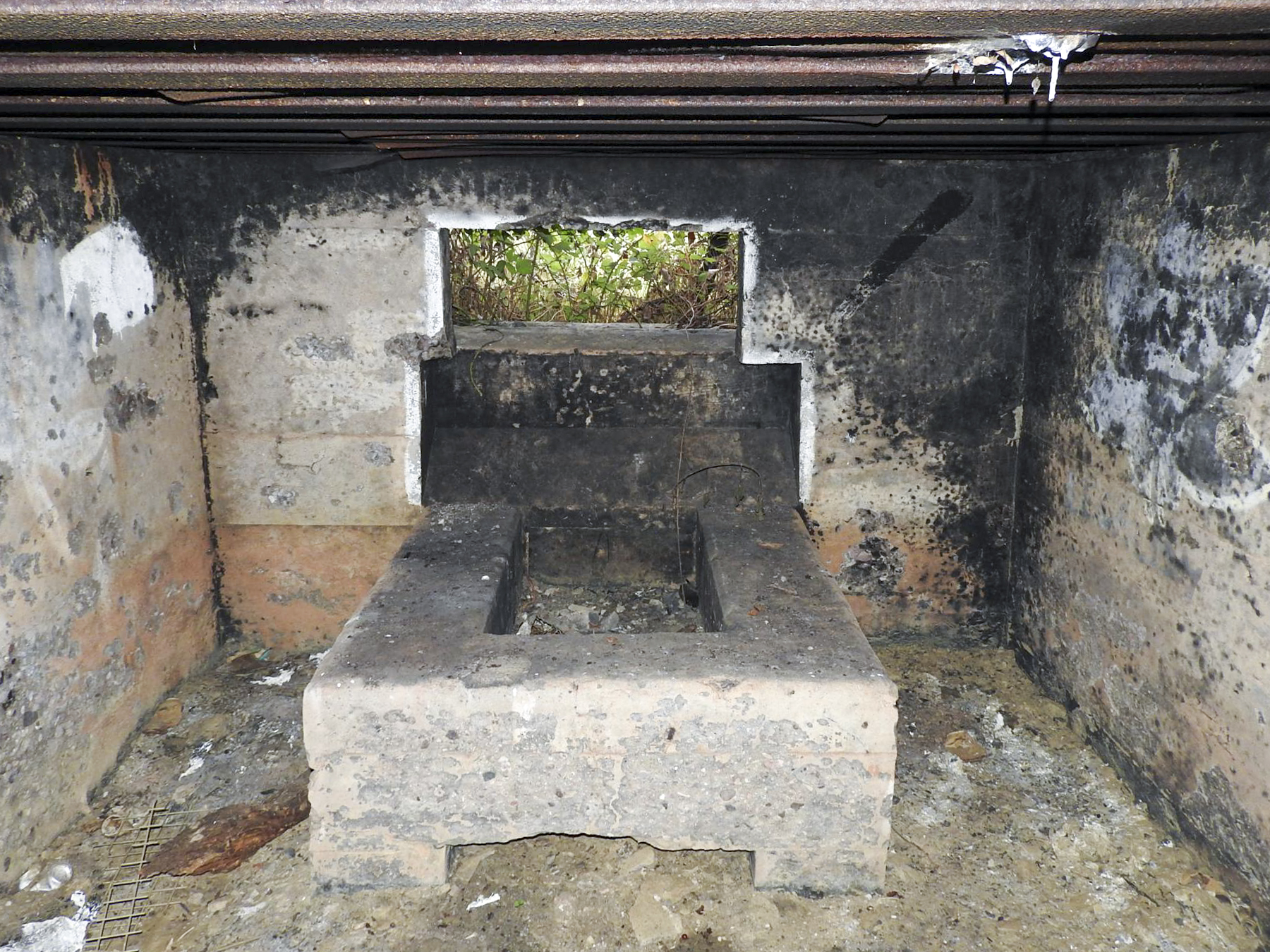 Ligne Maginot - KLINGELBRUNNEN EST - (Blockhaus pour arme infanterie) - La chambre de tir.