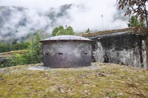 Ligne Maginot - VULMIS OU VULMIX - (Position d'artillerie préparée) - Tourelle mitrailleuse Mle GF4 du saillant 4 (n° 87)