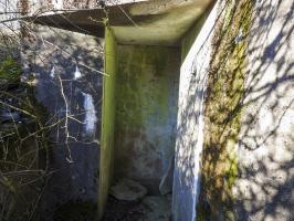 Ligne Maginot - AB29 - WITZ 2 - (Blockhaus pour canon) - L'entrée du blockhaus.