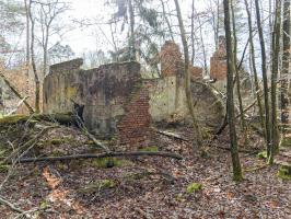 Ligne Maginot - BIESENBERG - (Casernement) - Les ruines du casernement
