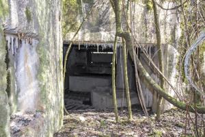 Ligne Maginot - DERCHENBRONN - (Blockhaus pour canon) - L'entrée du matériel