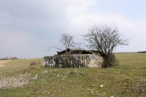 Ligne Maginot - FUERST 2 - (Blockhaus pour arme infanterie) - Façade arrière