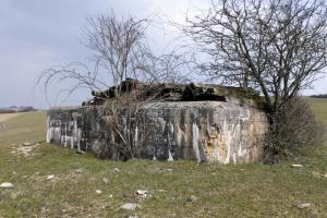 Ligne Maginot - FUERST 2 - (Blockhaus pour arme infanterie) - Façade arrière