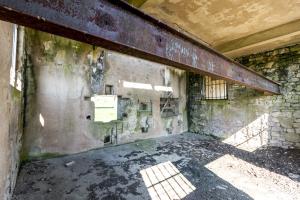 Ligne Maginot - OERMINGEN ( Stand de tir ) - Bâtiment de tir (l'intérieur)