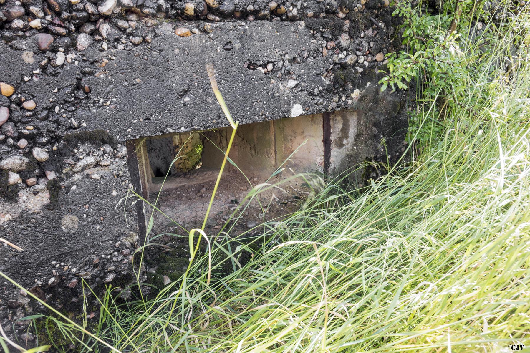 Ligne Maginot - CITE SOLVAY 1 - (Blockhaus pour arme infanterie) - Défense de l'entrée