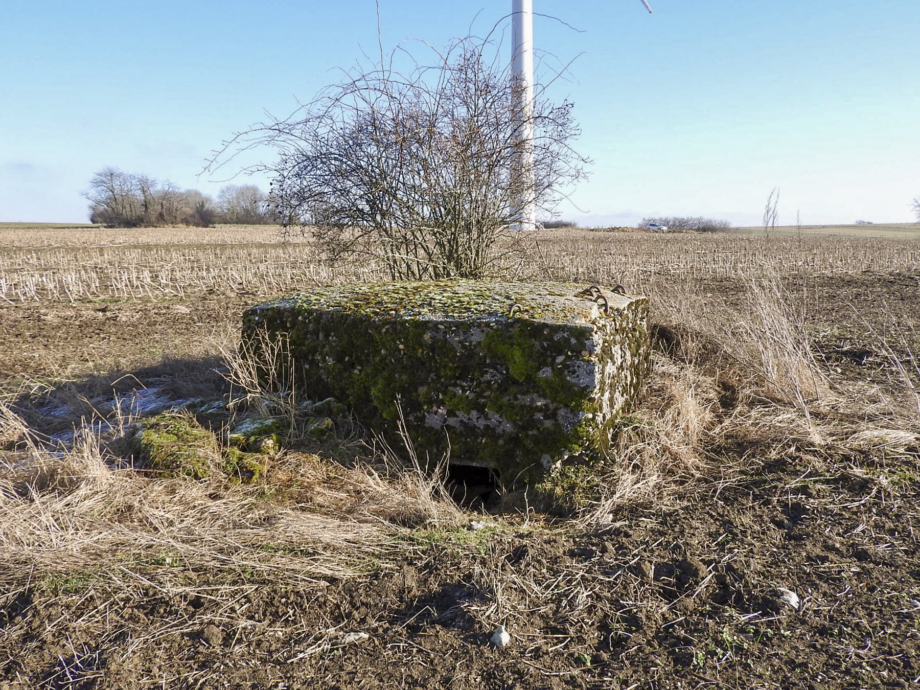 Ligne Maginot - SCHLANGENSTUCK 2 - (Blockhaus pour arme infanterie) - L'entrée.