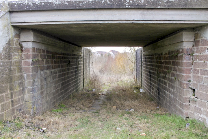 Ligne Maginot - HERBITZHEIM VOIE FERRéE CENTRE - (Inondation défensive) - Passage sous la voie ferrée