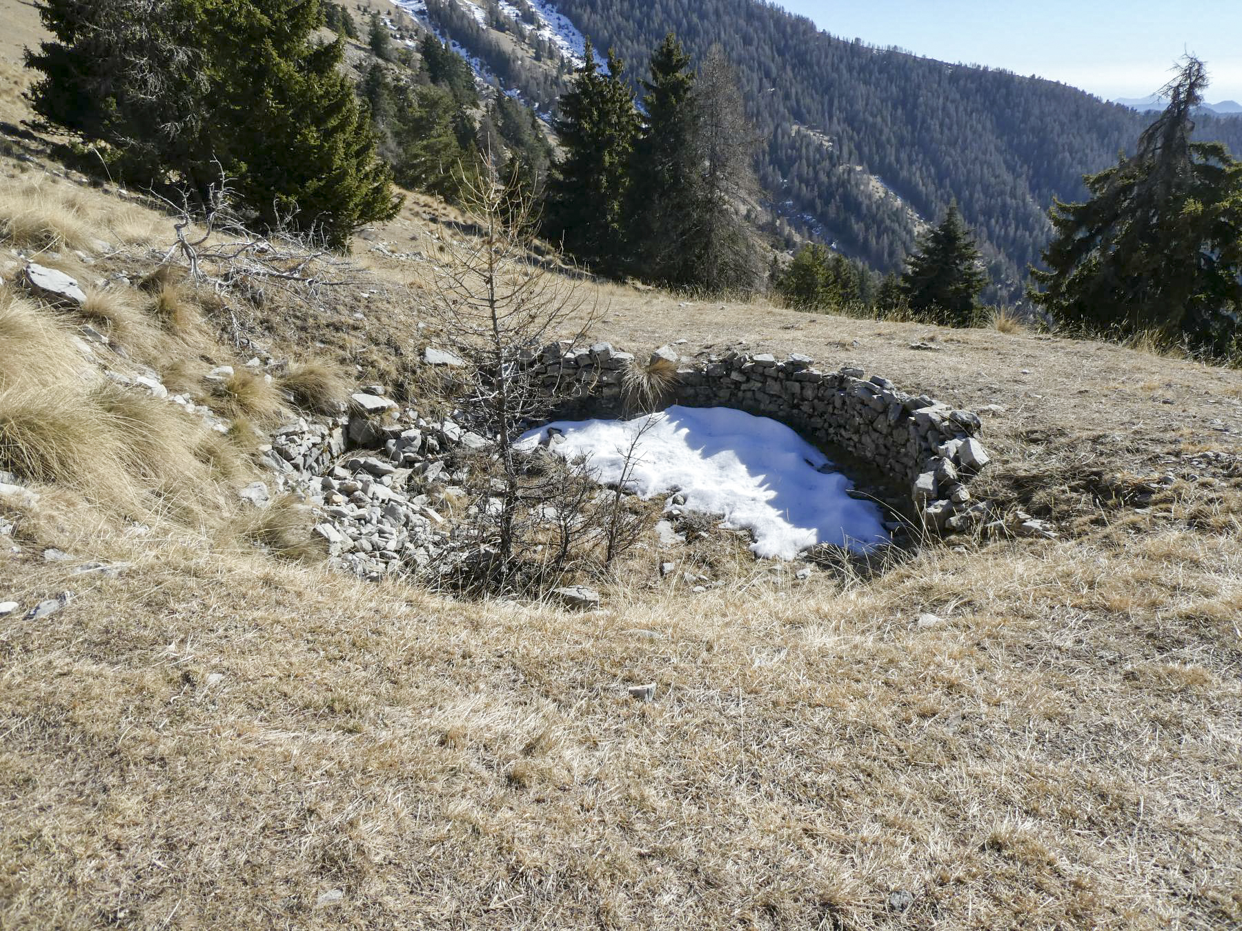 Ligne Maginot - COL DE LA MADELEINE 2 - (Cuve pour arme d'infanterie) - 