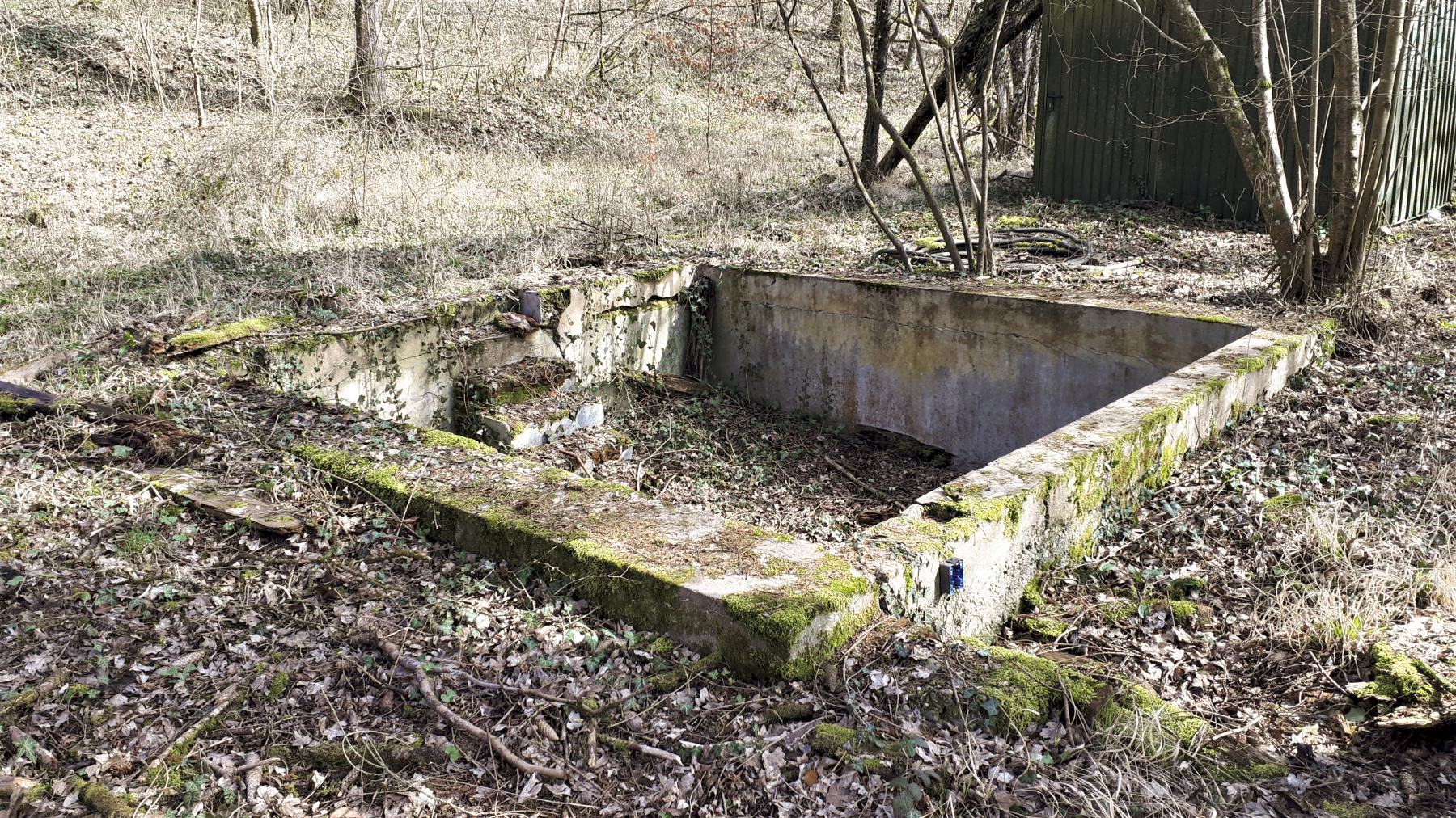 Ligne Maginot - LEMBACH (CASERNEMENT DU PO DE..) - (Casernement) - Fondation de bâtiment