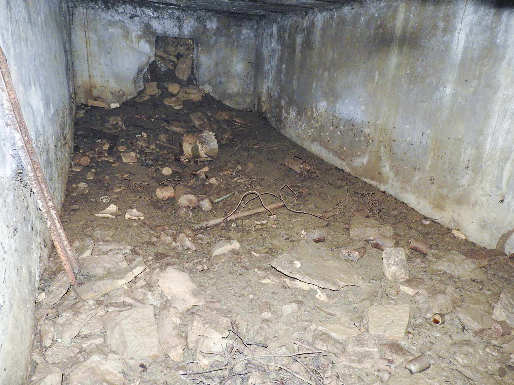 Ligne Maginot - DORRWIESE 1 - (Abri) - L'intérieur du blockhaus.