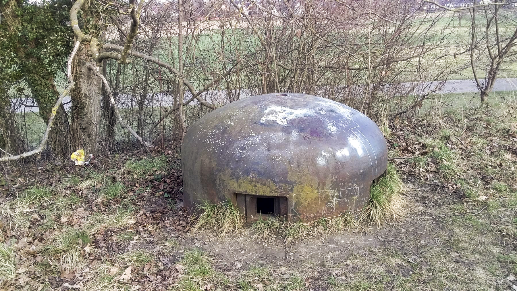 Ligne Maginot - 22/3 - GERSTHEIM - (Casemate d'infanterie - double) - La cloche