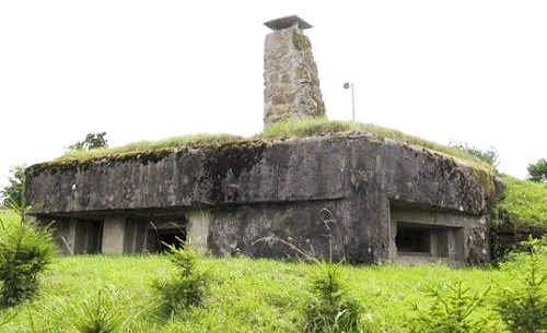 Ligne Maginot - BUTTEN Nord (Blockhaus pour canon) - 