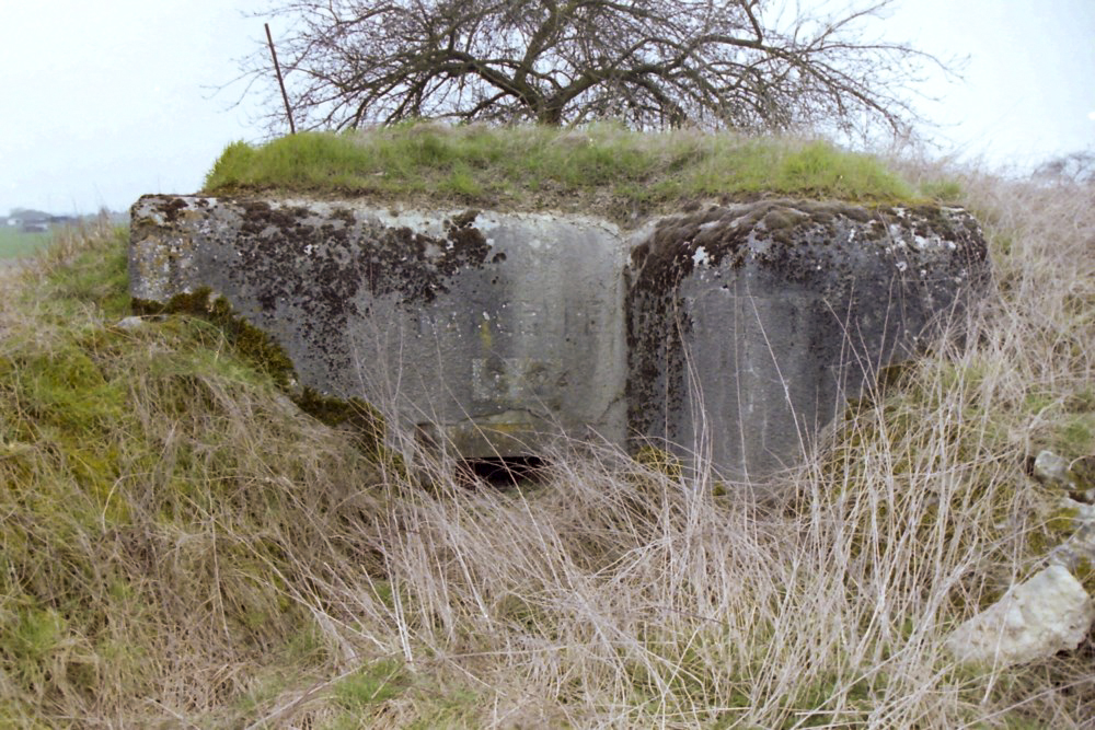 Ligne Maginot - BB25 - HEIMSTOCK EST 6 - MARCELLE - (Blockhaus pour arme infanterie) - Façade.