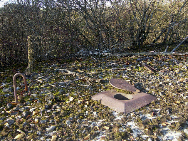 Ligne Maginot - EICHELFELD - (Blockhaus pour arme infanterie) - Dessus du blockhaus