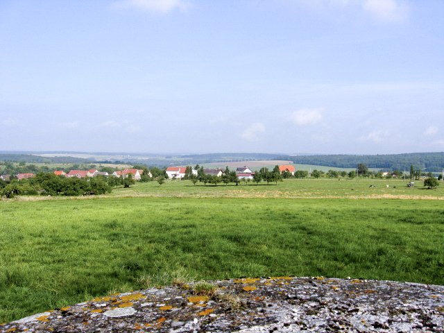 Ligne Maginot - KRITSCHETTERBERG - (Observatoire d'infanterie) - Vue sur Kalhausen